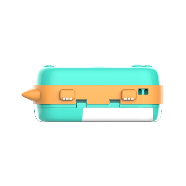 Детская камера Kid Joy Print Cam P23 с картинкой динозавра, синяя